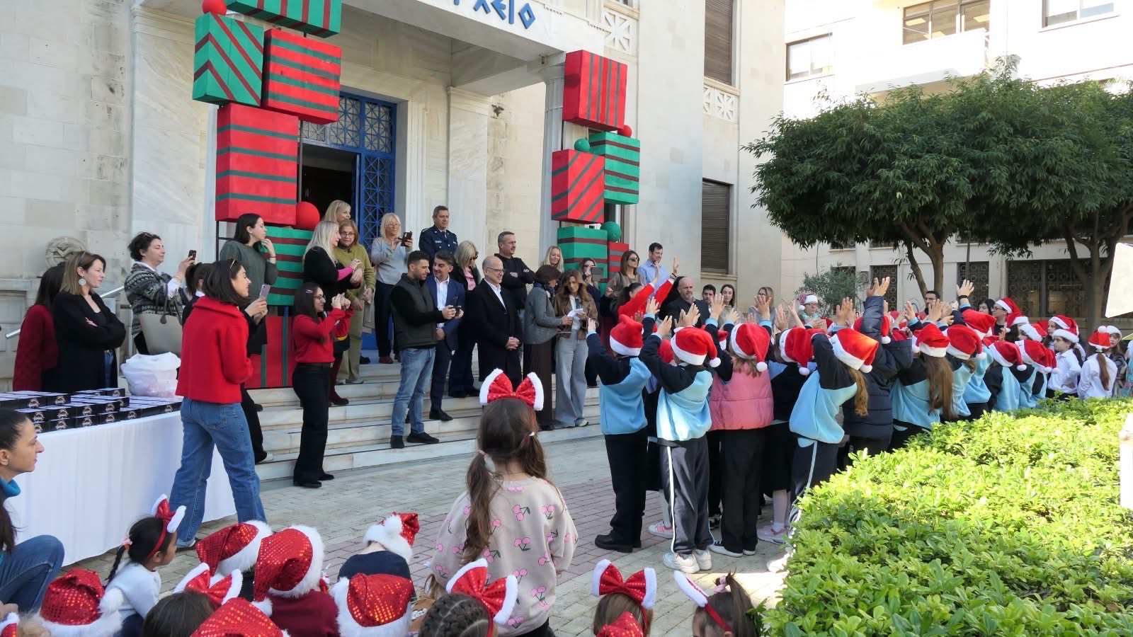 Visit to the Municipal Hall